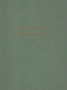 Kauppatieteiden kandidaattiyhdistys r.y. matrikkeli 1959