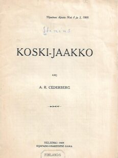 Koski-Jaakko [Jaakko Stenius]