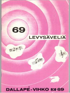 Levysäveliä - Dallape-vihko 69