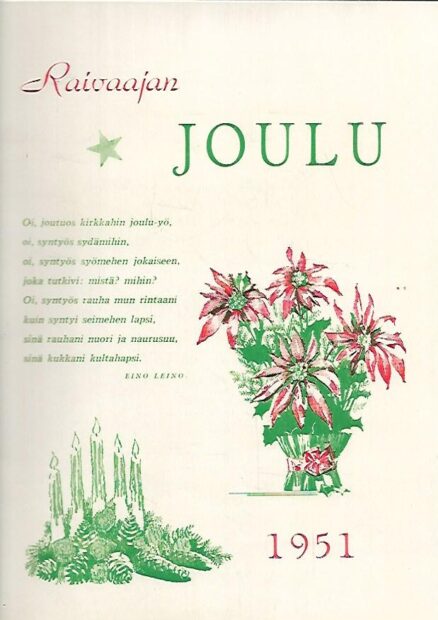 Raivaajan joulu 1951