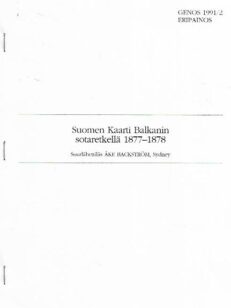 Suomen Kaarti Balkanin sotaretkellä 1877-1878