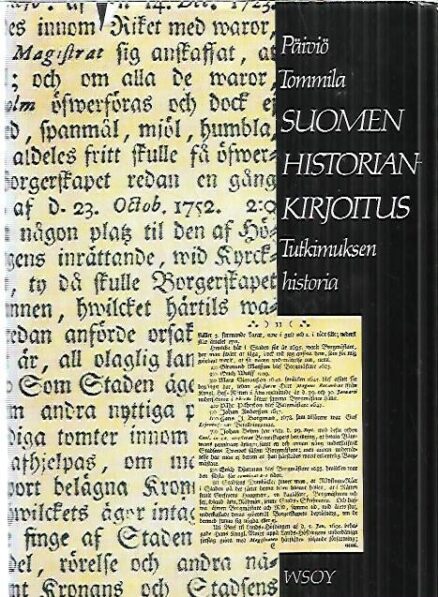 Suomen historiankirjoitus - Tutkimuksen historia