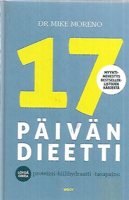 17 päivän dieetti - Löydä proteiini-hiilihydraatti -tasapaino