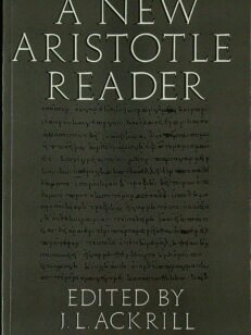 A New Aristotle Reader