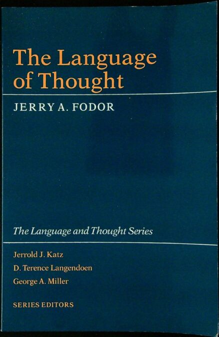 The Language of Thought - The Language & Thought Series