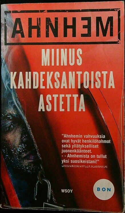 Miinus kahdeksantoista astetta