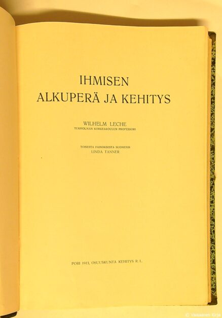 Ihmisen alkuperä ja kehitys