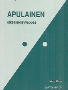 Apulainen - Oikeakielisyysopas