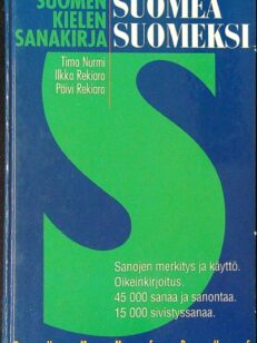 Suomea suomeksi - Suomen kielen sanakirja