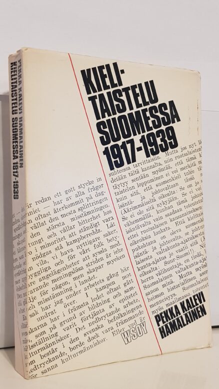 Kielitaistelu Suomessa 1917-1939